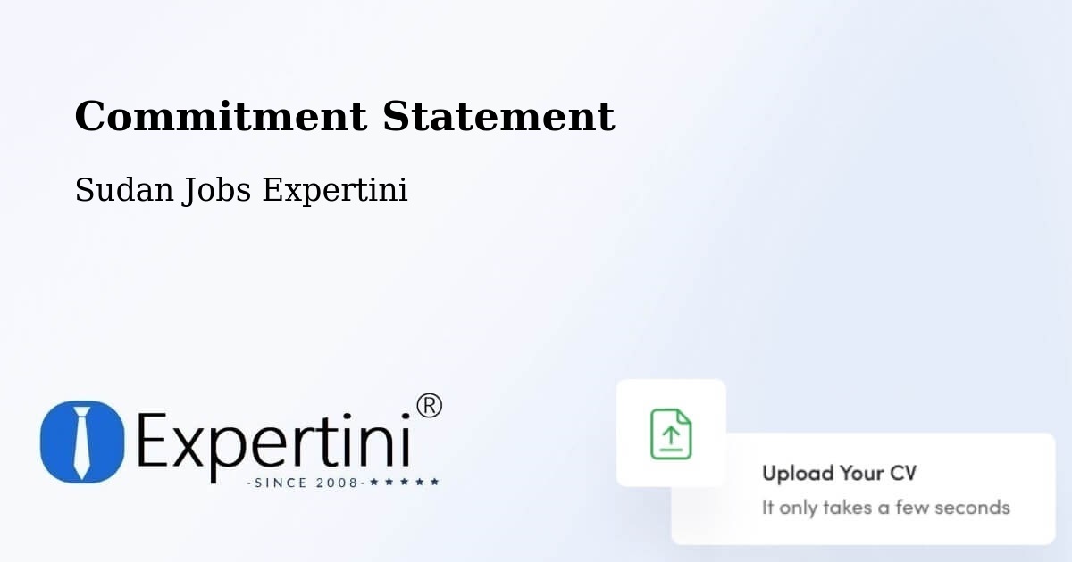 Corporate Commitment – An Nuhūd - Sudan Jobs Expertini